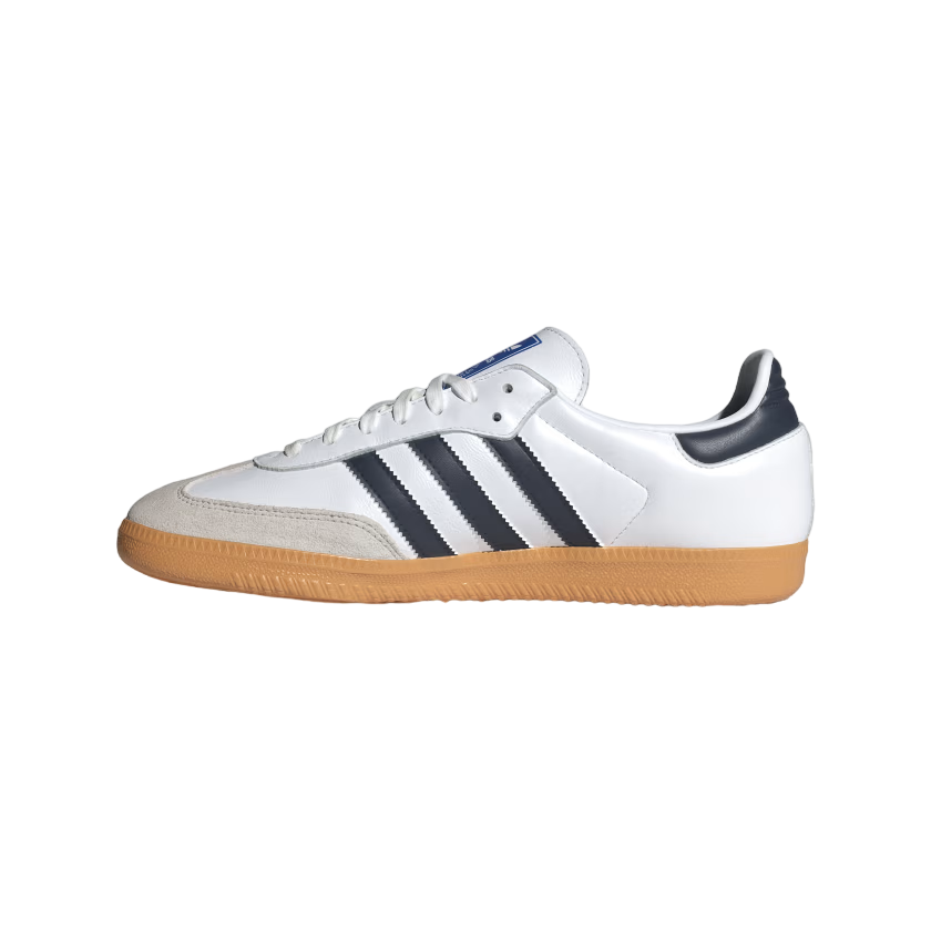 Adidas Originals men&#39;s sneakers shoe Samba OG IF3814 white-dark blue