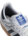 Adidas Originals men's sneakers shoe Samba OG IF3814 white-dark blue