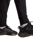 Adidas Sports trousers in brushed cotton with ankle cuff HA4342 black