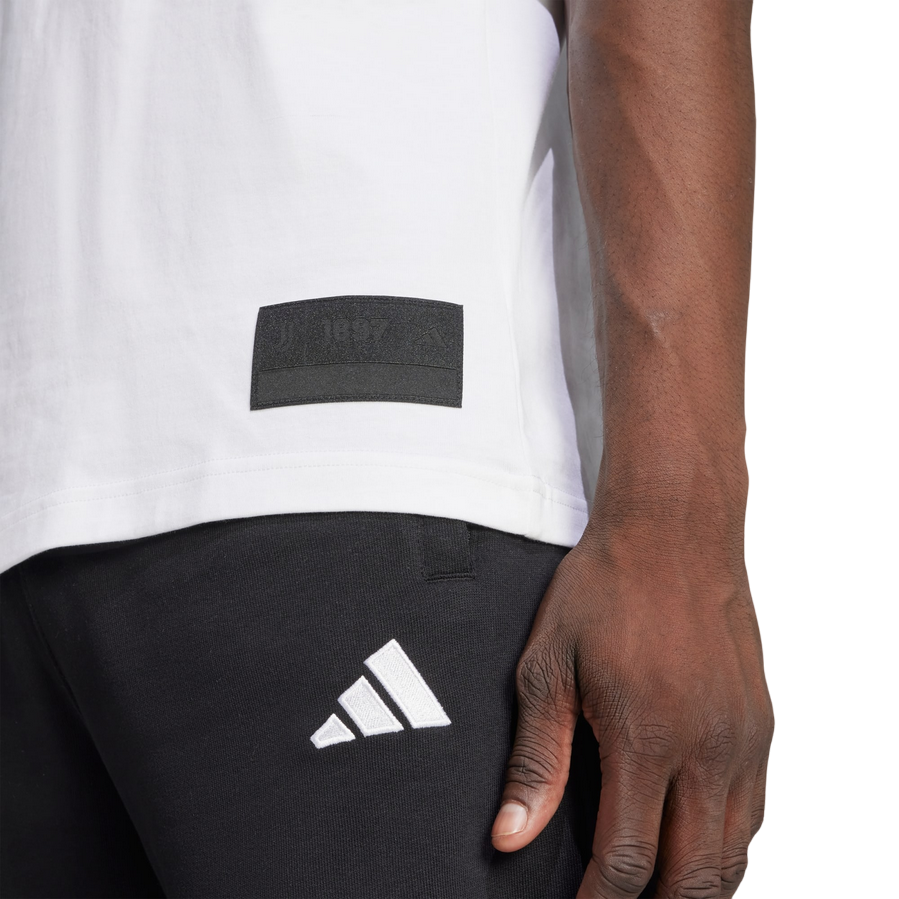 Adidas maglia JM9464 tessuto tecnico traspirante logo iconico