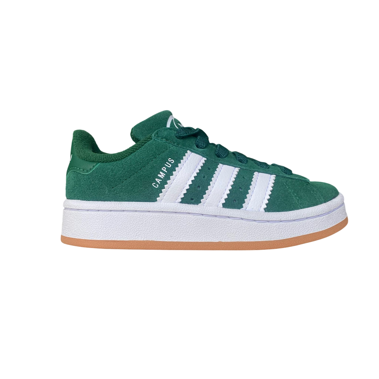 Adidas Originals scarpa sneakers da bambino Campus 00s JI4332 verde-bianco