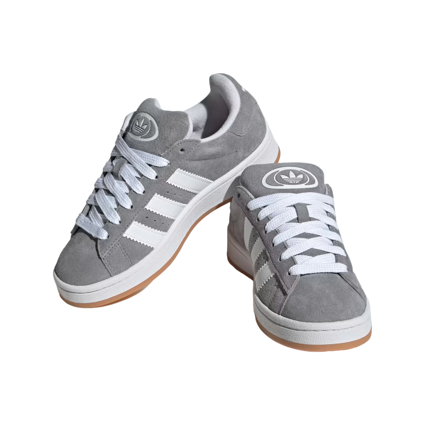 Adidas Originals scarpa sneakers da ragazzi Campus 00s HQ6507 grigio-bianco 2