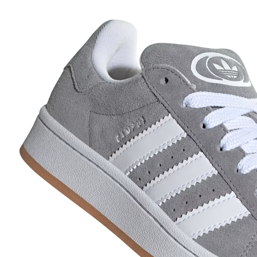 Adidas Originals scarpa sneakers da ragazzi Campus 00s HQ6507 grigio-bianco 3