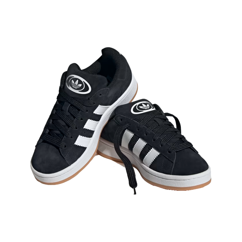 Adidas Originals scarpa sneakers da ragazzi Campus 00s HQ6638 nero-bianco 2