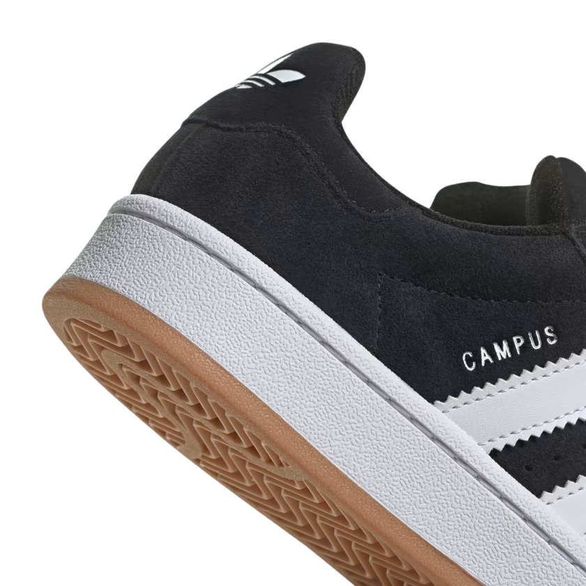 Adidas Originals scarpa sneakers da ragazzi Campus 00s HQ6638 nero-bianco 4