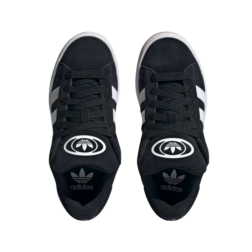 Adidas Originals scarpa sneakers da ragazzi Campus 00s HQ6638 nero-bianco 5
