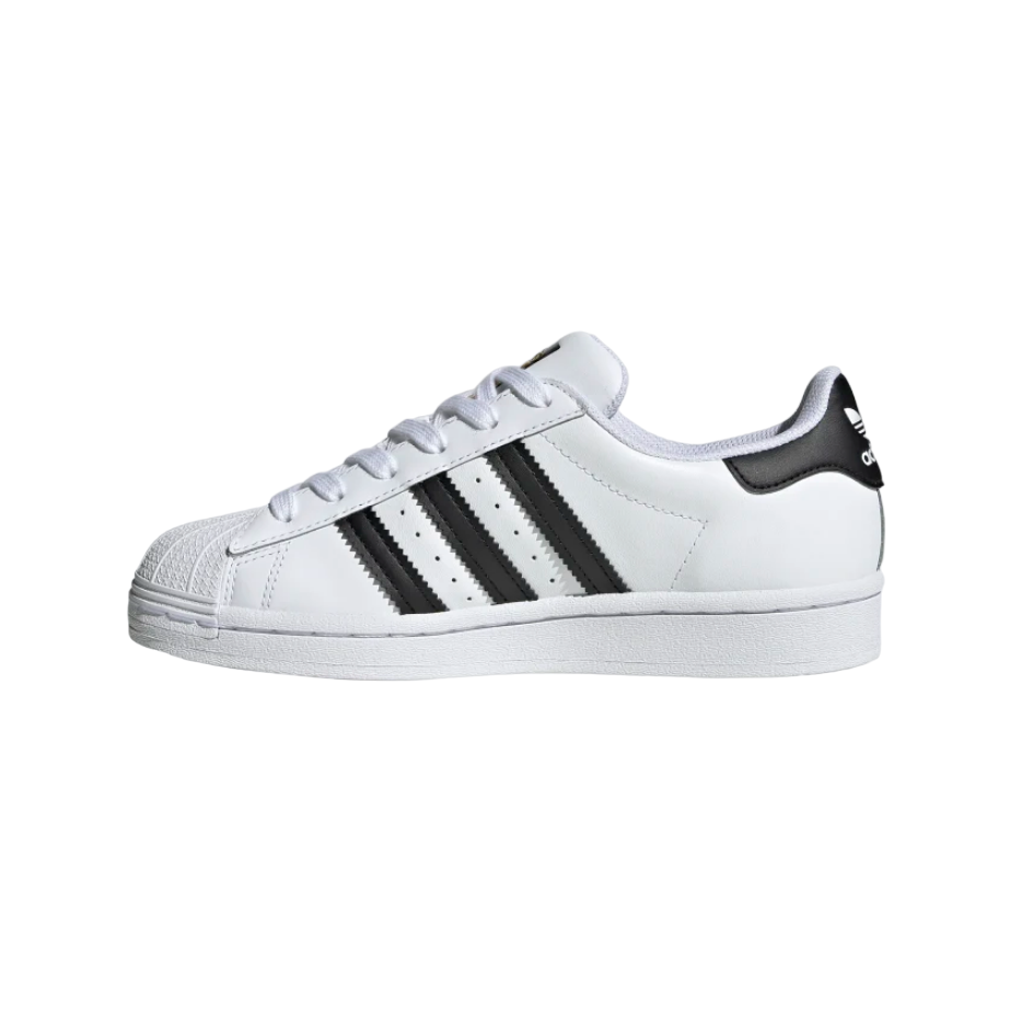 Adidas Originals scarpa sneakers da ragazzi Superstar FU7712 bianco-nero 1