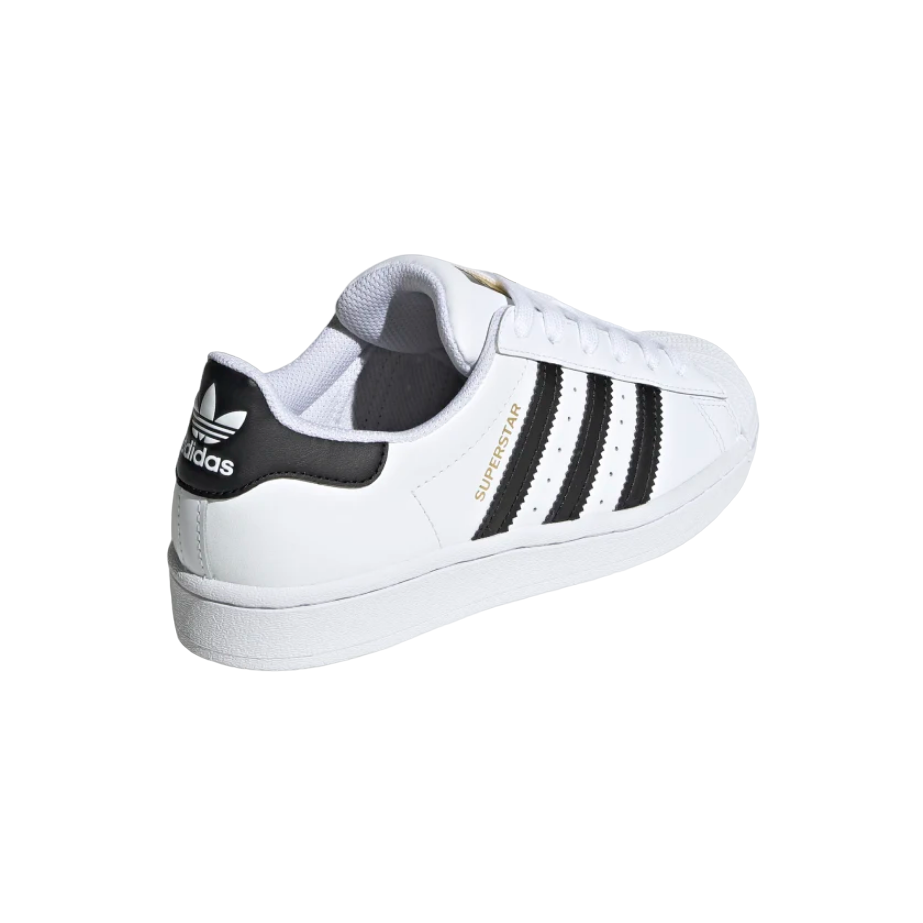 Adidas Originals scarpa sneakers da ragazzi Superstar FU7712 bianco-nero 3