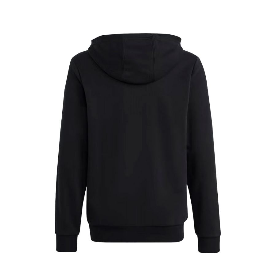 Adidas felpa con cappuccio per ragazzi Logo HR6380 nero 5