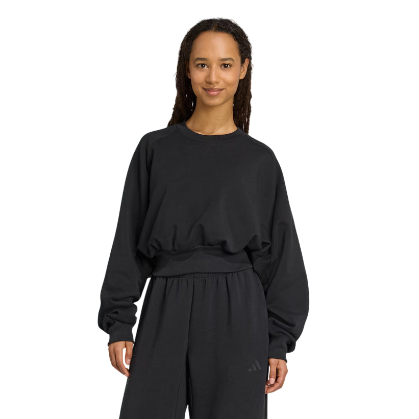 Adidas felpa da donna Soft Lux Loose JM3836 nero