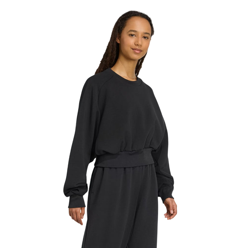 Adidas felpa da donna Soft Lux Loose JM3836 nero completo