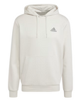 Adidas felpa con cappuccio da uomo Essentials Fleece IZ4760 alluminio