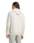 Adidas felpa con cappuccio da uomo Essentials Fleece IZ4760 alluminio