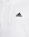 Adidas men's hoodie with 3 stripes IJ6476 white-black