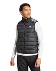 Adidas padded men's 3-stripe vest jacket HZ5728 black