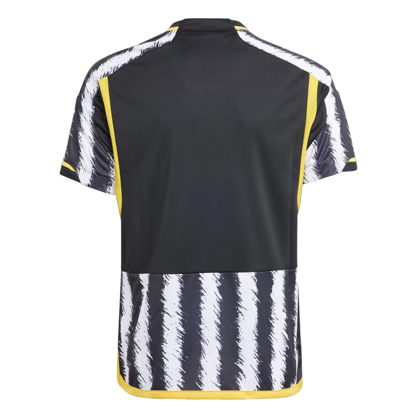 Adidas football shirt for boys Juventus Home 23/24 white black