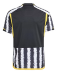 Adidas football shirt for boys Juventus Home 23/24 white black