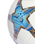 Adidas pallone da calcio UCL Training con grafica UEFA Champions League IA0952 bianco-argento-azzurro misura 5