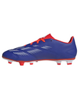 Adidas scarpa da calcio da adulto Predator Club FxG IF6344 blu-bianco