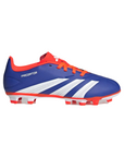 Adidas scarpa da calcio da ragazzo Predator Club FxG IF6424 blu-bianco