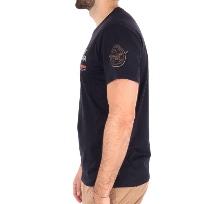 Aeronautica Italiana maglietta manica corta da uomo 010394 blu