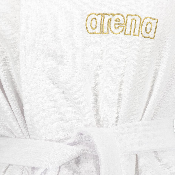 Arena Zeppelin adult bathrobe 003851100 white gold