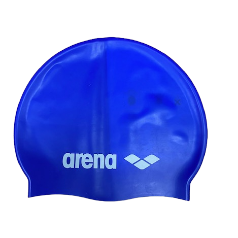 Arena cuffia per nuoto per ragazzi Classic Silicone 91670 77 blu cielo bianco