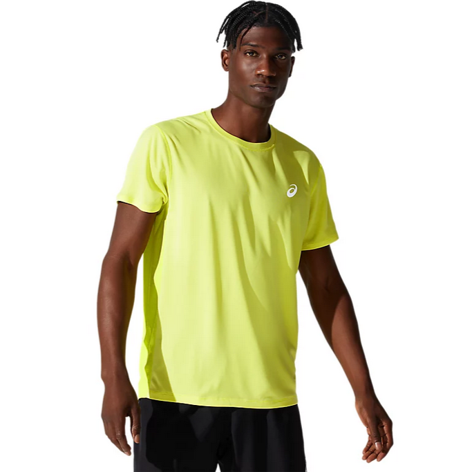 Asics T-shirt tecnica da corsa da uomo Core SS Top 2011C341 750 sour yuzu