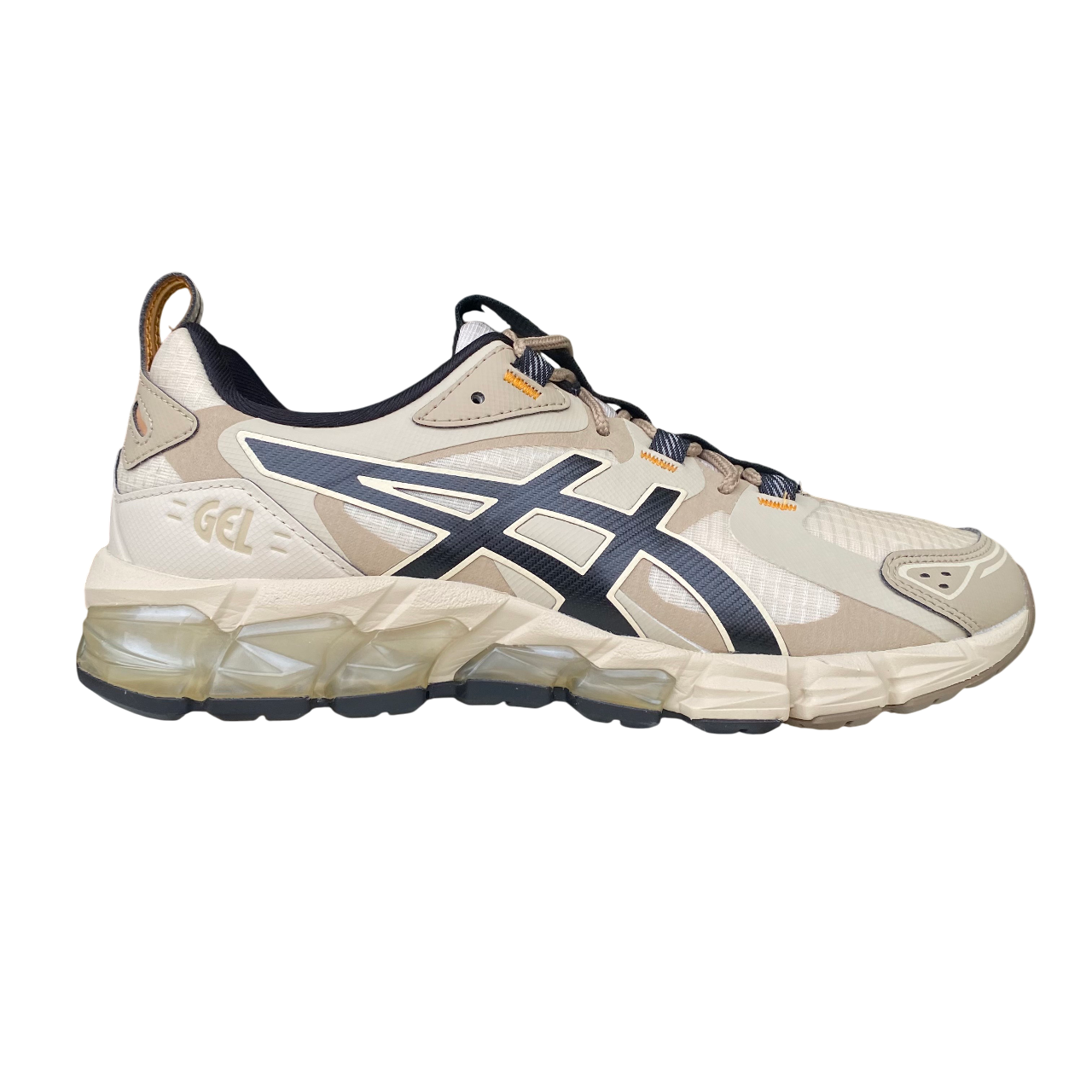 Asics scarpa sneakers da uomo Gel Quantum 180 1201B011-250 vaniglia-nero