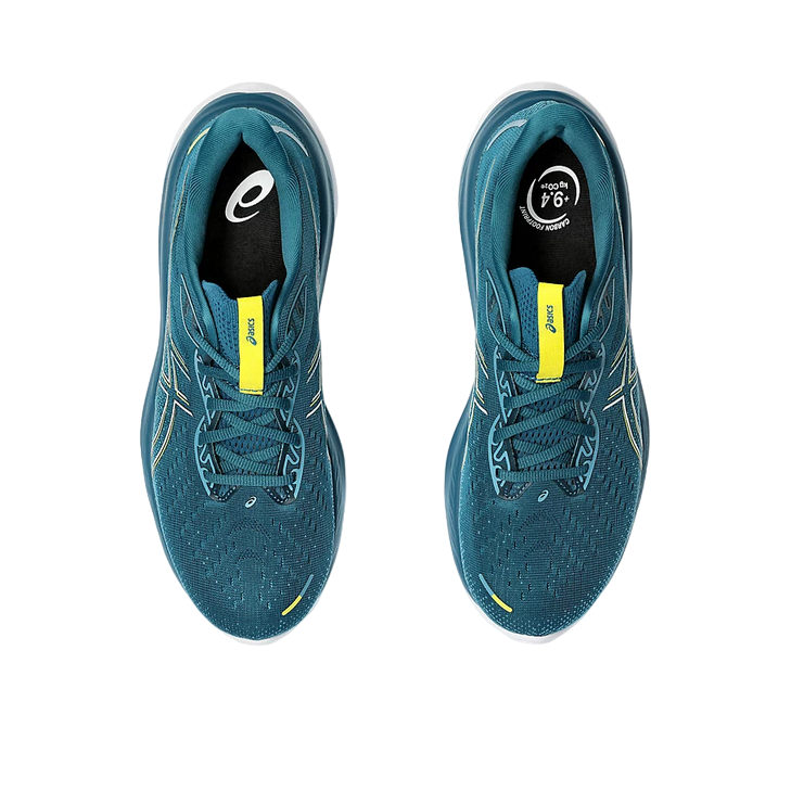 Asics men&#39;s running shoe Gel Cumulus 26 1011B792-400 water green yellow