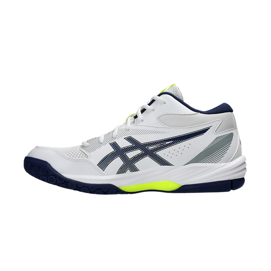 Asics scarpa da pallavolo da uomo Gel Task MT 4 1071A102-100 bianco-blu