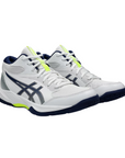 Asics scarpa da pallavolo da uomo Gel Task MT 4 1071A102-100 bianco-blu