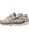 Asics scarpa sneakers da uomo Gel-NYC 1201A789-103 crema-grigio