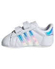Adidas Original cradle sneakers for girls Superstar Crib BD8000 iridescent white