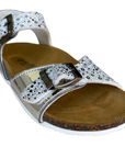 Biochic girl's sandal 44101Rarg silver
