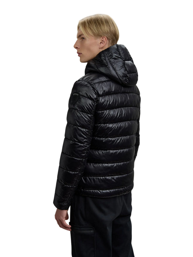Blauer Giubbetto Uomo in Nylon Eco Adams - Nero - 25WBLUC02079-A05958 - retro