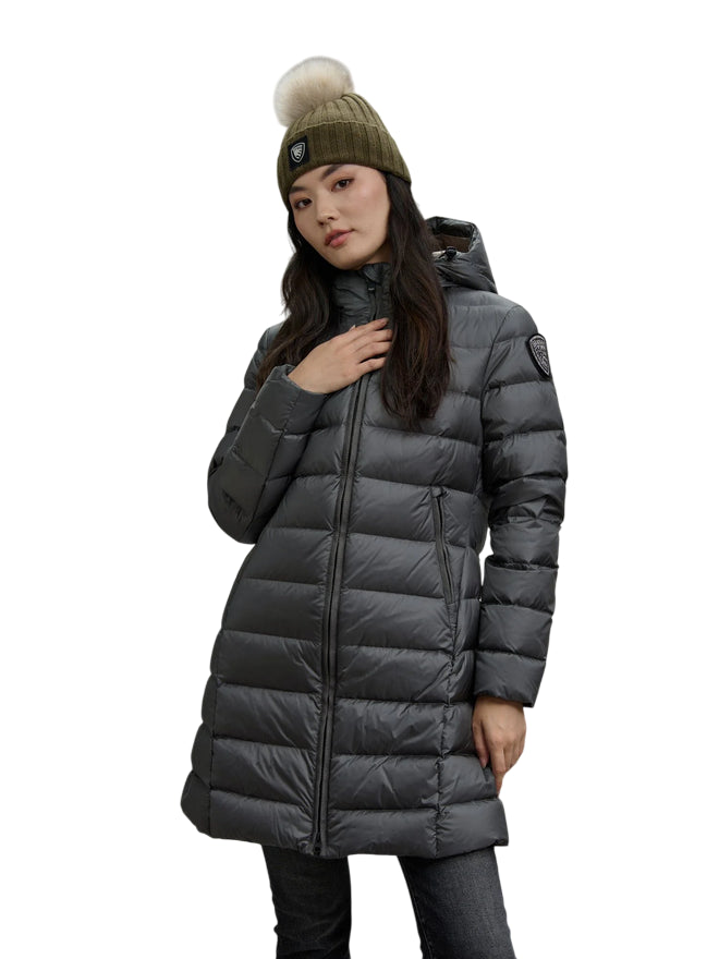 Blauer Piumino Donna Agnes 25WBLDK03102-006047 Antracite - fronte