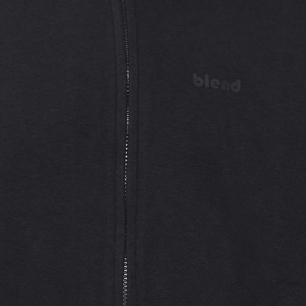 Blend men&#39;s hooded sweatshirt with full zip Downton 20714494 194007 black