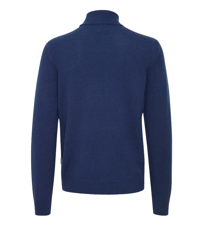 Blend men&#39;s turtleneck sweater with regular fit 20716087 194024 blue