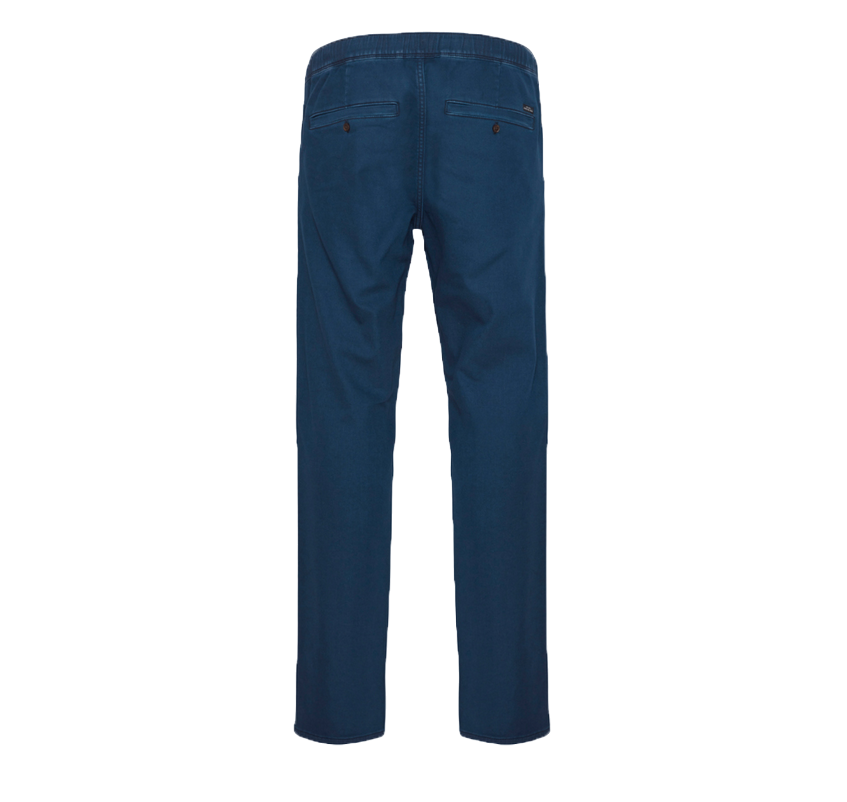 Blend trousers with elastic waist for men 20715997 194024 blue