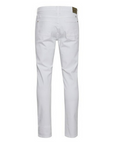 Blend men's white denim trousers Jet Fit Destroy 20713652 200287 white
