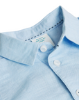 Boboli Baby linen shirt 718433 2294 blue