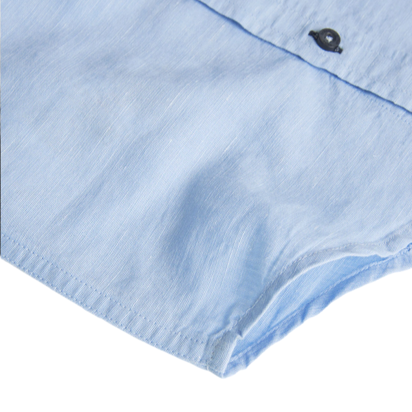 Boboli Baby linen shirt 718433 2294 blue