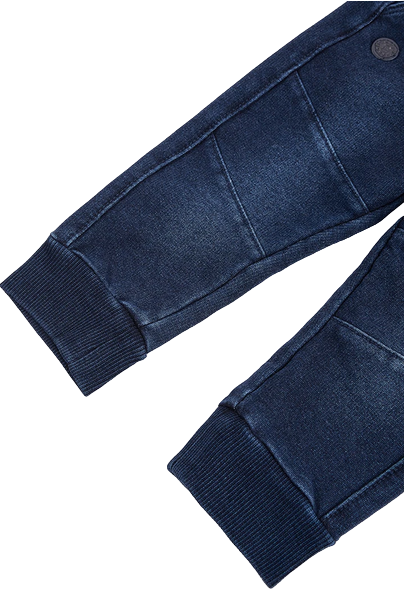 Boboli Denim sweatpants for boys 390013 blue