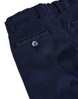 Boboli Stretch satin trousers for boys 718152 2440 blue
