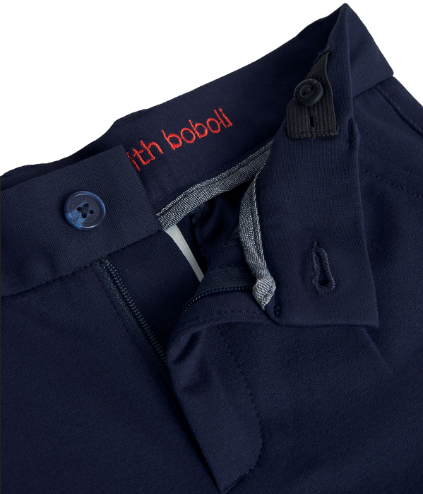 Boboli boy&#39;s casual trousers 738334 2440 blue