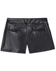 Boboli short ecopelle per ragazza 727512 890 nero