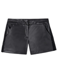 Boboli short ecopelle per ragazza 727512 890 nero