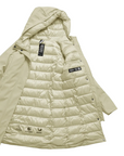 Bomboogie Women's Hooded Parka Jacket CW7144TNSR3 105 light beige