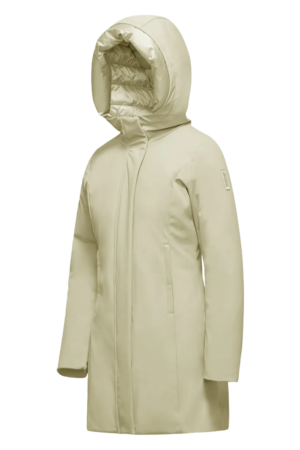 Bomboogie Women&#39;s Hooded Parka Jacket CW7144TNSR3 105 light beige